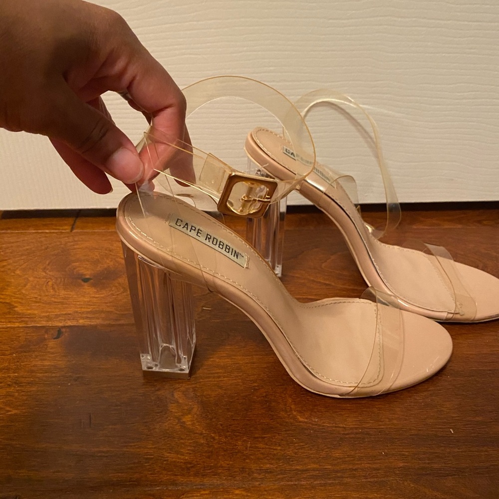 Clear sandal
